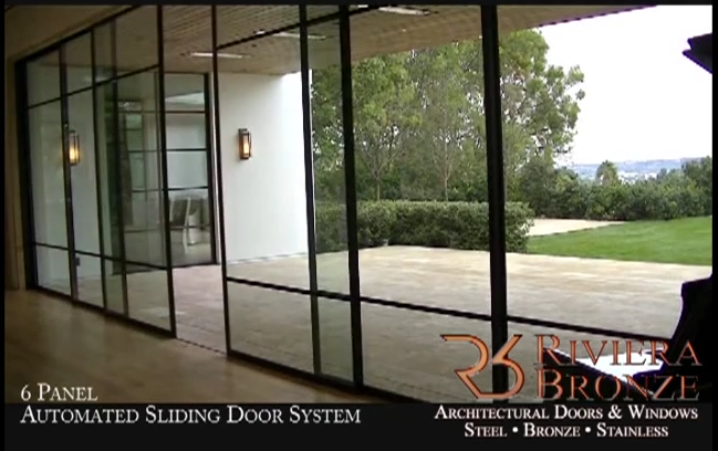 6 Panel Automated Sliding Door System