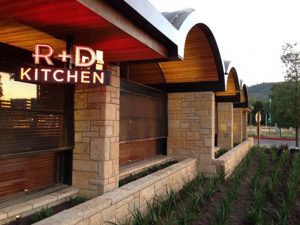 Side exterior view of R+D Kitchen
